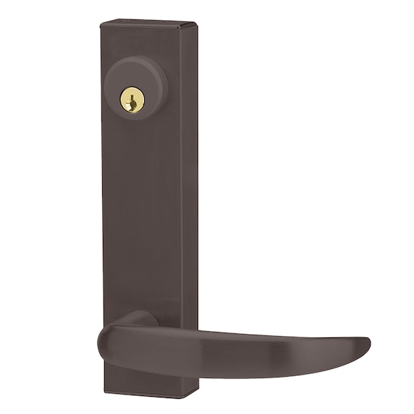 Adams Rite Exit Trim, Lever Locking, 03 Lever, Less Cylinder, US10B 3080-03-0-33-US10B - main